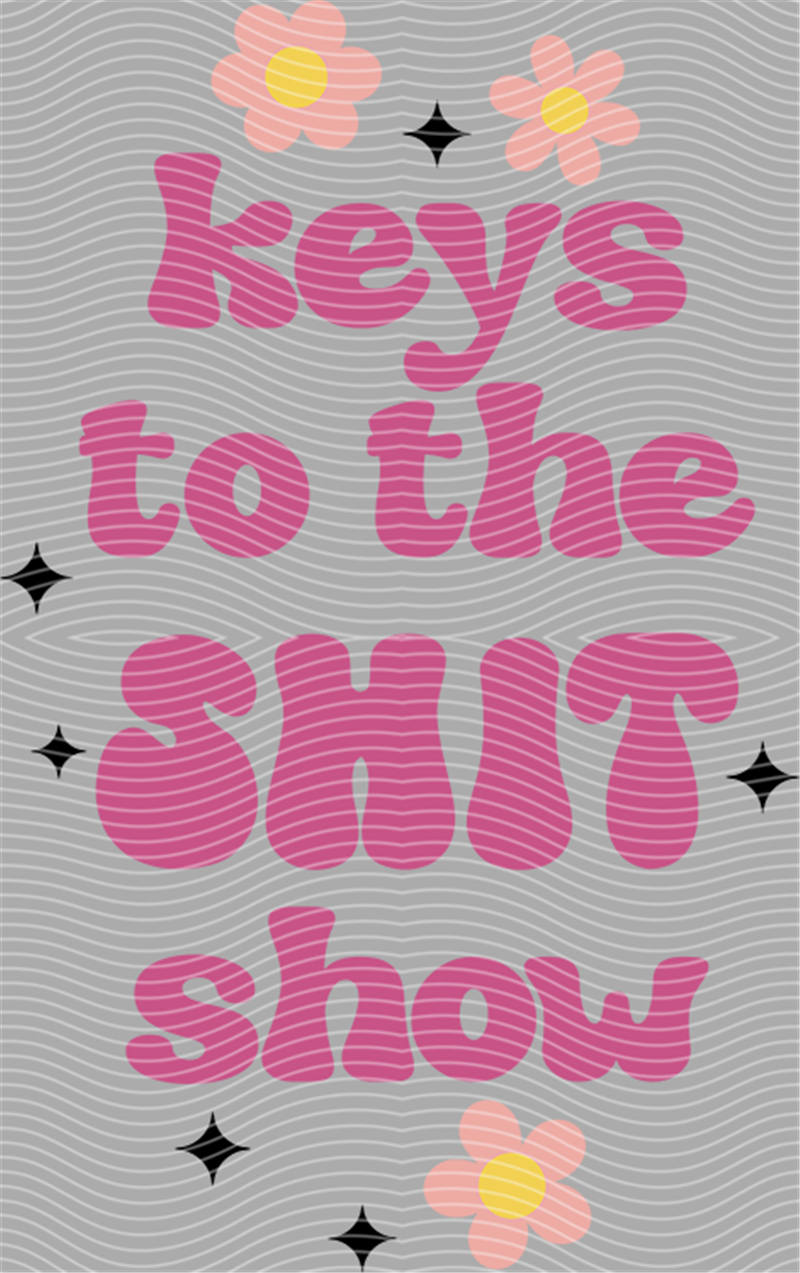 Keychain sticker-B 27